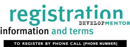 Registration Information & Terms